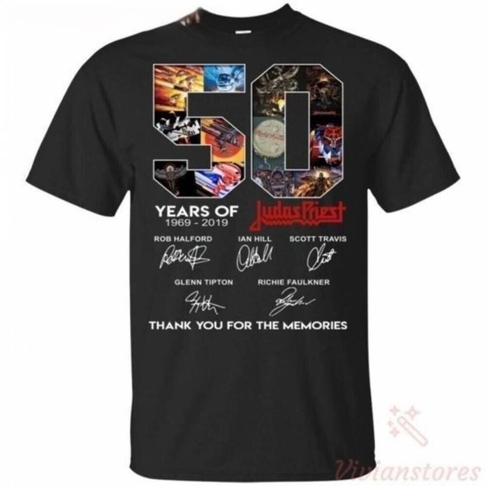 Judas Priest 50 Years Anniversary Heavy Metal Fan T-Shirt